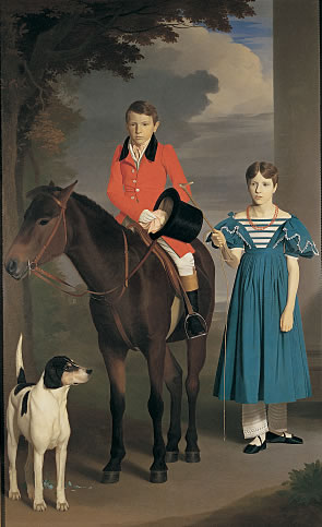 John Gubbins Newton and his Sister Mary
