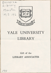 ©Beinecke Library